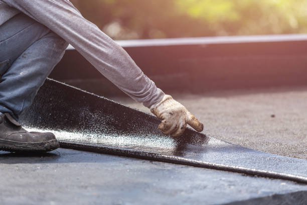 Professional Waterproofing technician working in Morris, IN